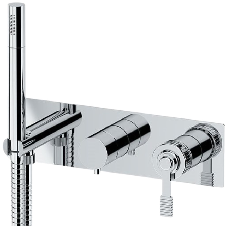 Смеситель для душа скрытого монтажа Remer Atelier AL97D3 (хром)