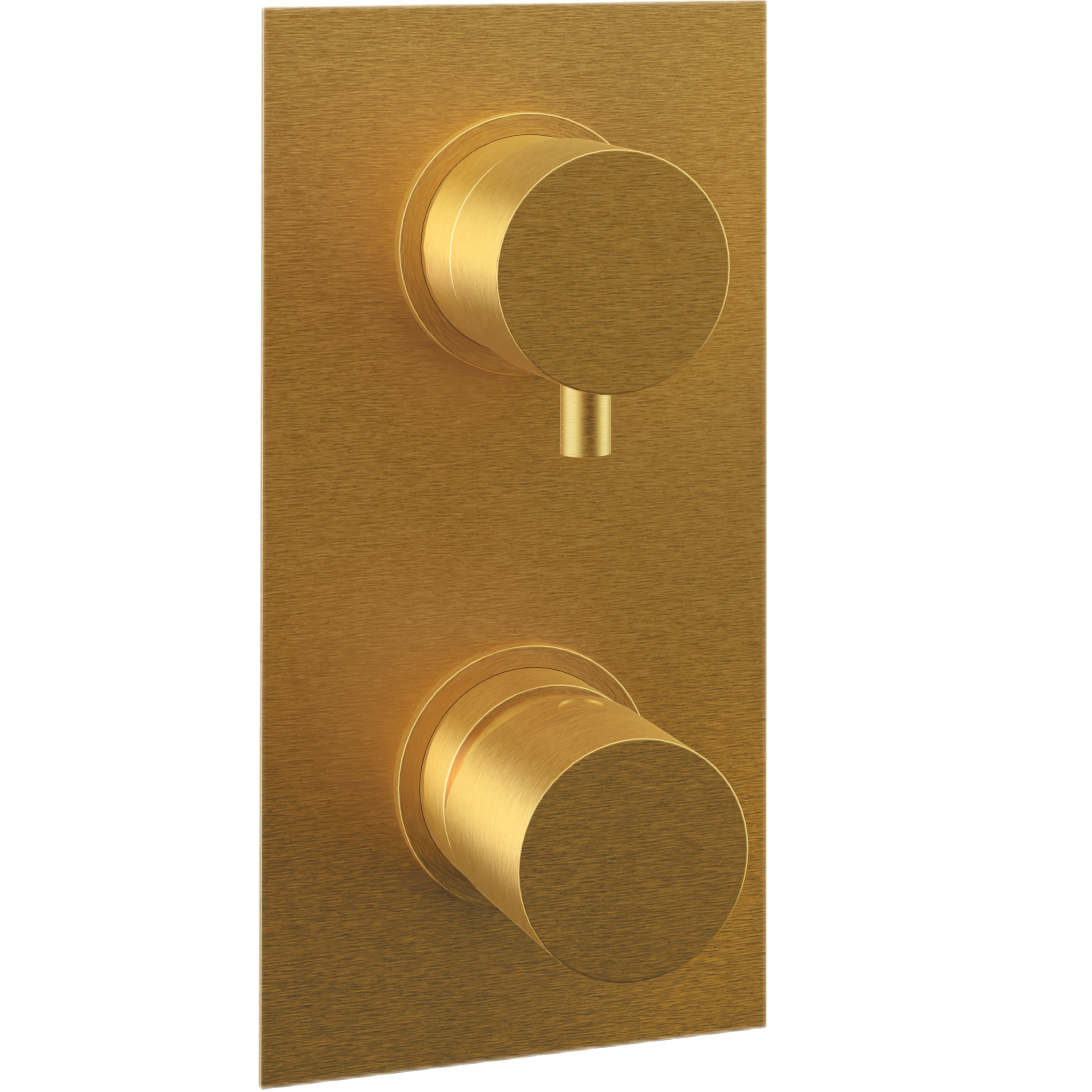 Смеситель для душа скрытого монтажа Remer Edge EG592BG (золото брашированное)