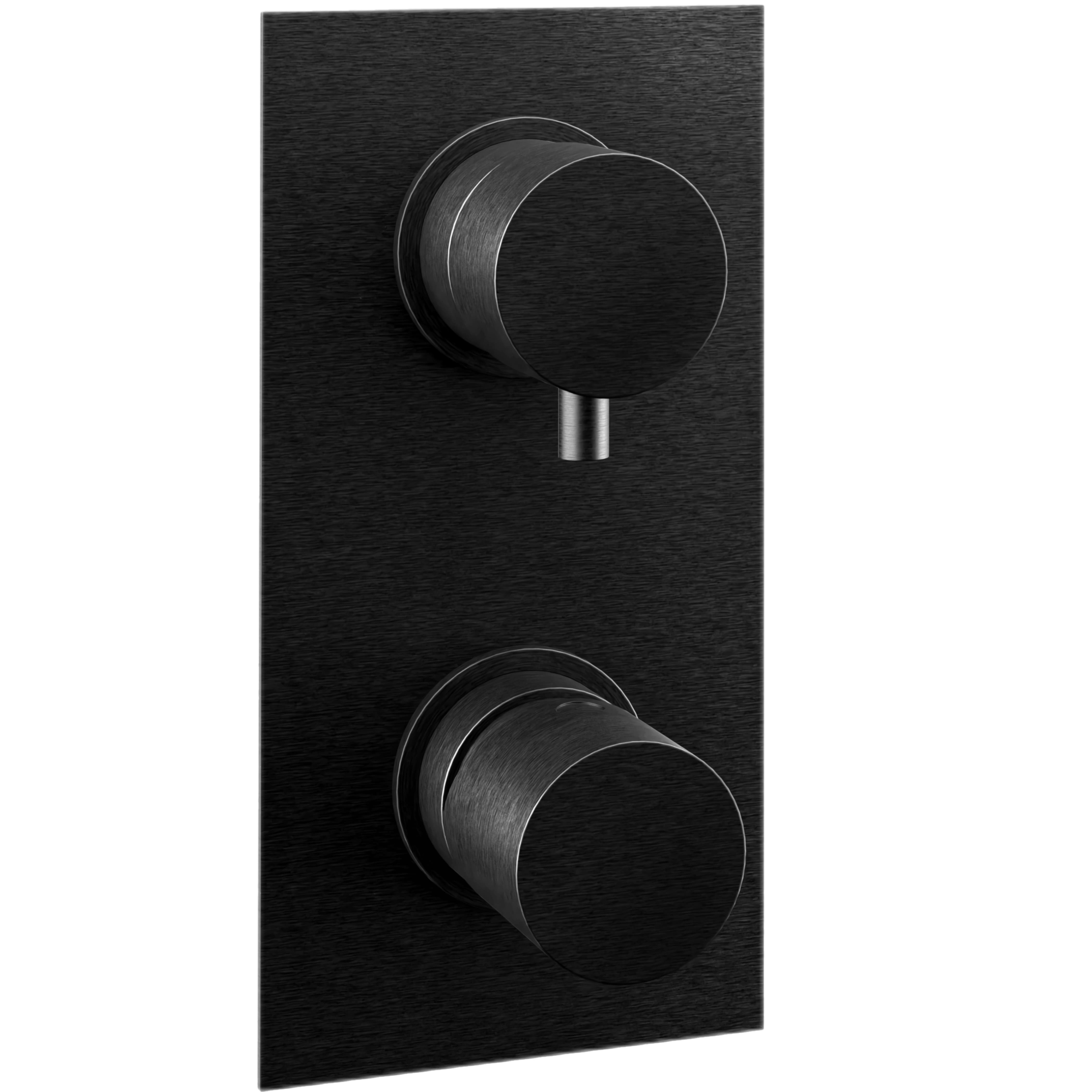 Смеситель для душа скрытого монтажа Remer Edge EG593CFP (черный брашированный хром)