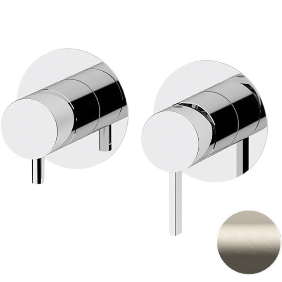 Смеситель для душа скрытого монтажа Remer Metrica MC92ZPXV (сталь)