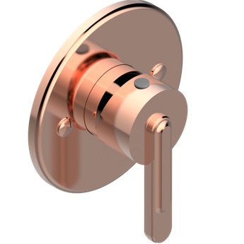 Смеситель для душа скрытого монтажа THG Corvair a manettes Fior di Bosco U8L-H62-6540B (розовое золотой)