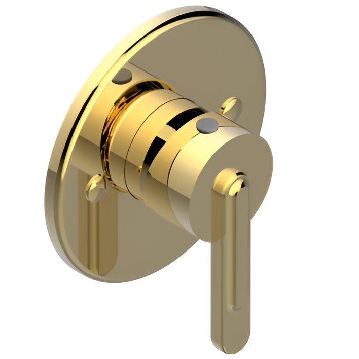Смеситель для душа скрытого монтажа THG Corvair Fior di Bosco U8K-F01-6540B (золотой)