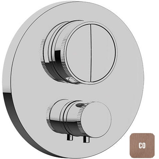 Смеситель для душа встраиваемый Almar Core E176632.CO (медь брашированная), с термостатом