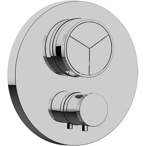 Смеситель для душа встраиваемый Almar Core E176632.CR (хром), с термостатом