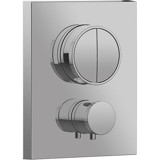 Смеситель для душа встраиваемый Almar Core E176682.CR (хром), с термостатом