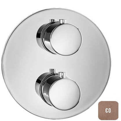 Смеситель для душа встраиваемый Almar Core E176832.CO (медь брашированная), с термостатом