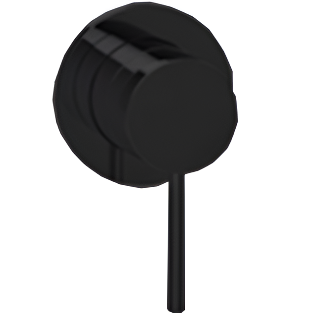 Смеситель для душа встраиваемый Almar Modular E180140.MB (черный матовый), с термостатом