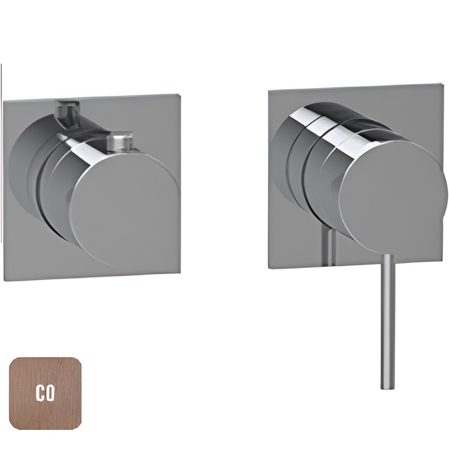 Смеситель для душа встраиваемый Almar E180191.CO (медь брашированная)