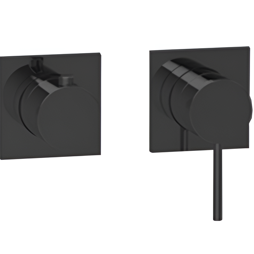 Смеситель для душа встраиваемый Almar E180191.MB (черный матовый)