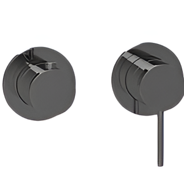 Смеситель для душа встраиваемый Almar Modular E180141.AB (черный металл брашированный), с термостатом