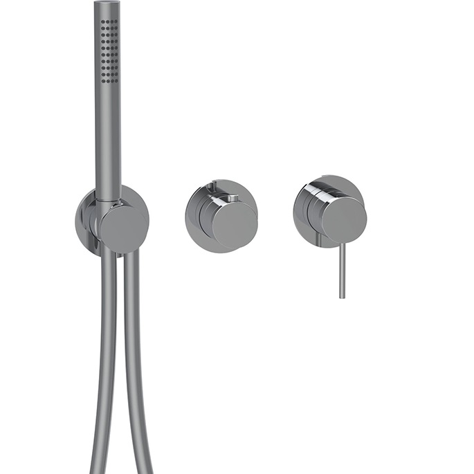 Смеситель для душа встраиваемый Almar Modular E180142.316 (нержавеющая сталь)