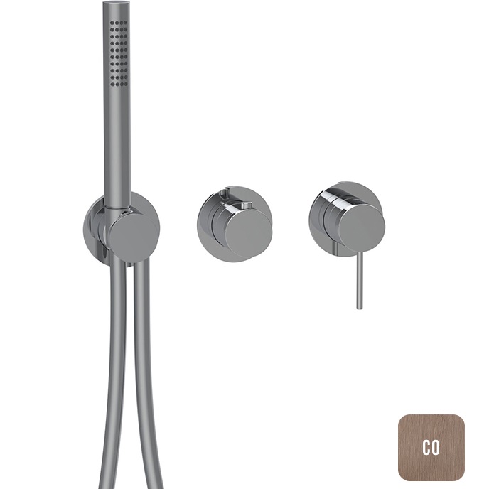 Смеситель для душа встраиваемый Almar Modular E180142.CO (медь брашированная)