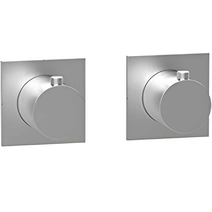 Смеситель для душа встраиваемый Almar Modular E180182.316 (нержавеющая сталь брашированная), с термостатом