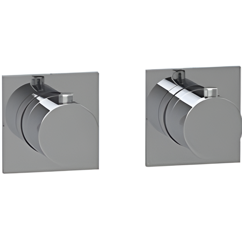 Смеситель для душа встраиваемый Almar Modular E180182.CR (хром), с термостатом