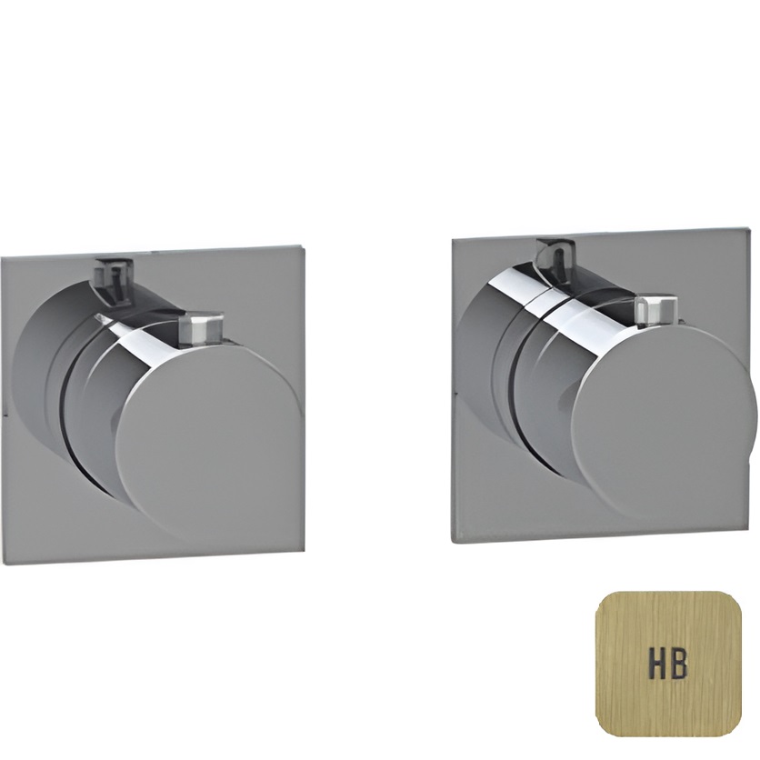 Смеситель для душа встраиваемый Almar Modular E180182.HB (латунь брашированная), с термостатом