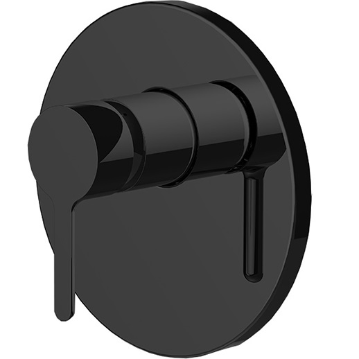 Смеситель для душа встраиваемый Fima Carlo Frattini Snap F3119X1NS (черный матовый)