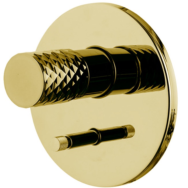 Смеситель для душа встраиваемый Fima Carlo Frattini Spillo Tech F3039TE2XOR (золотой)