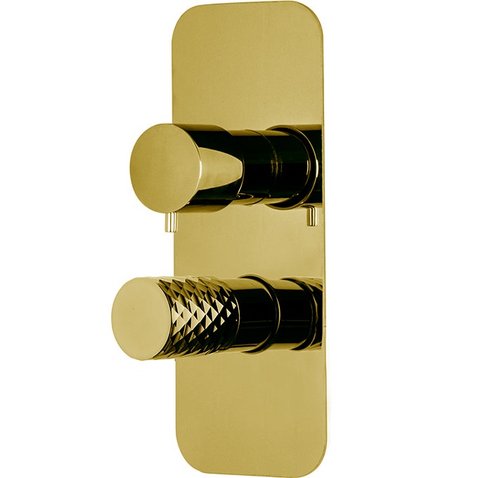 Смеситель для душа встраиваемый Fima Carlo Frattini Spillo Tech F3039TX6XOR (золотой)