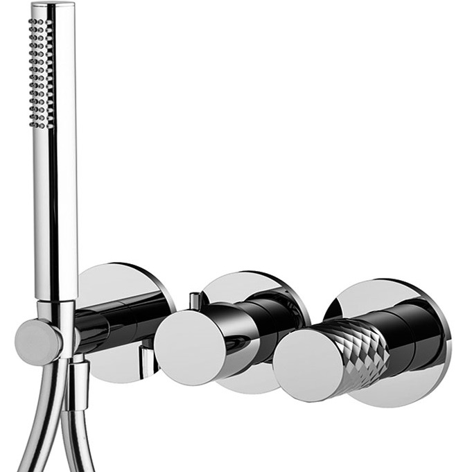 Смеситель для душа встраиваемый Fima Carlo Frattini Spillo Tech F3049TWX8XCR (хром)