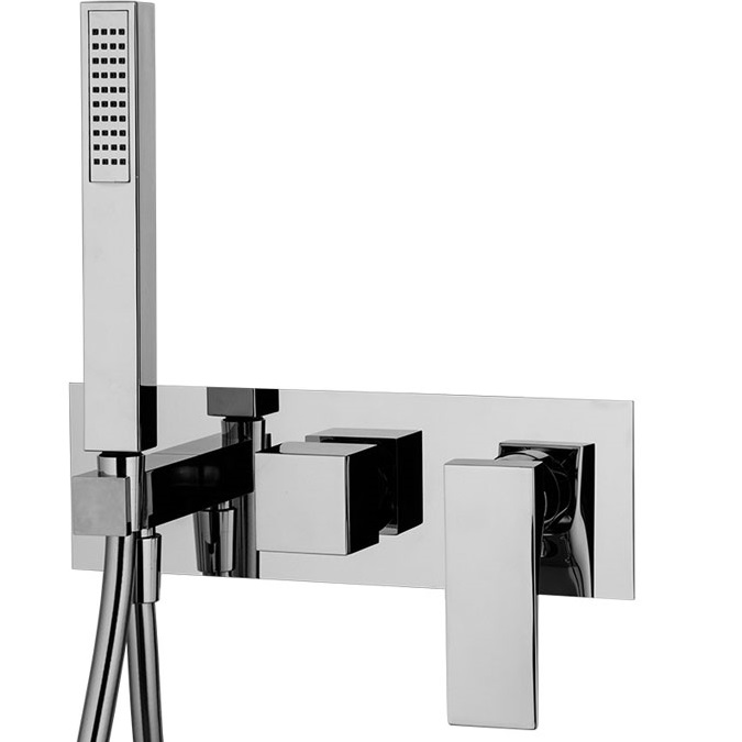 Смеситель для душа встраиваемый Fima Carlo Frattini Zeta F3989WX2CR (хром)