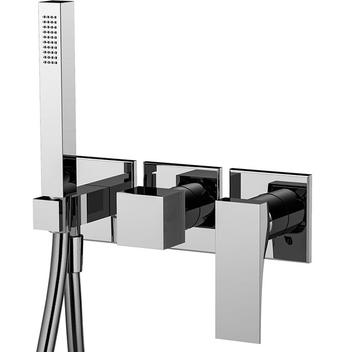 Смеситель для душа встраиваемый Fima Carlo Frattini Zeta F3989WX8CR (хром)