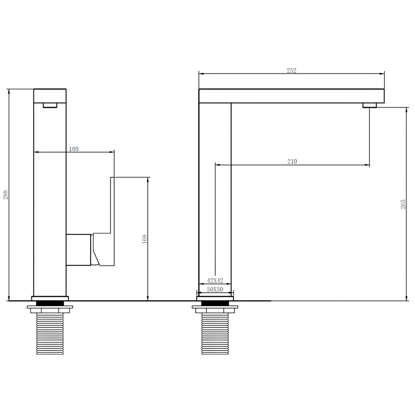 Смеситель для кухни Abber Daheim AF8214SP (сатин)