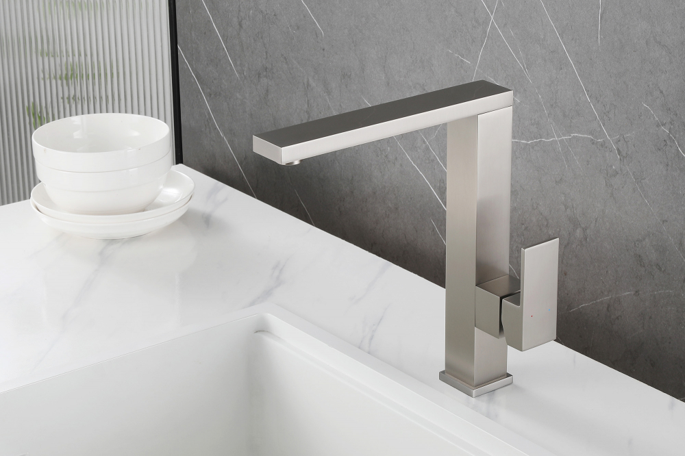 Смеситель для кухни Abber Daheim AF8214SP (сатин)