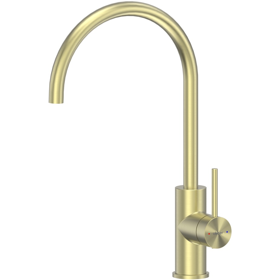 Смеситель для кухни Abber Wasser Kreis 316 AF8114BG (светлое золото брашированное)