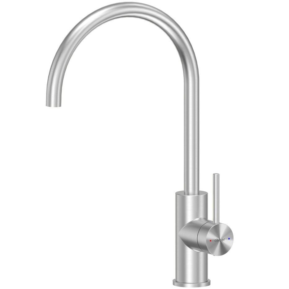 Смеситель для кухни Abber Wasser Kreis 316 AF8114BST (сталь брашированная)