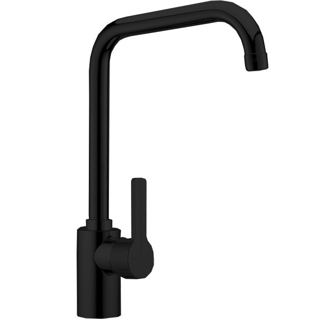 Смеситель для кухни Fima Carlo Frattini Kitchen F3537/2NS (черный матовый)