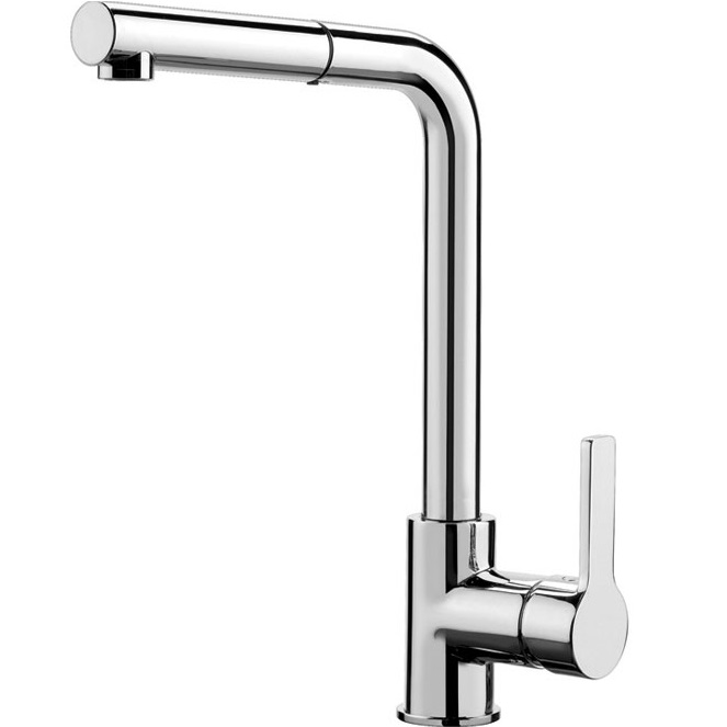 Смеситель для кухни Fima Carlo Frattini Kitchen F7029WOTCR (хром), с выдвижной лейкой