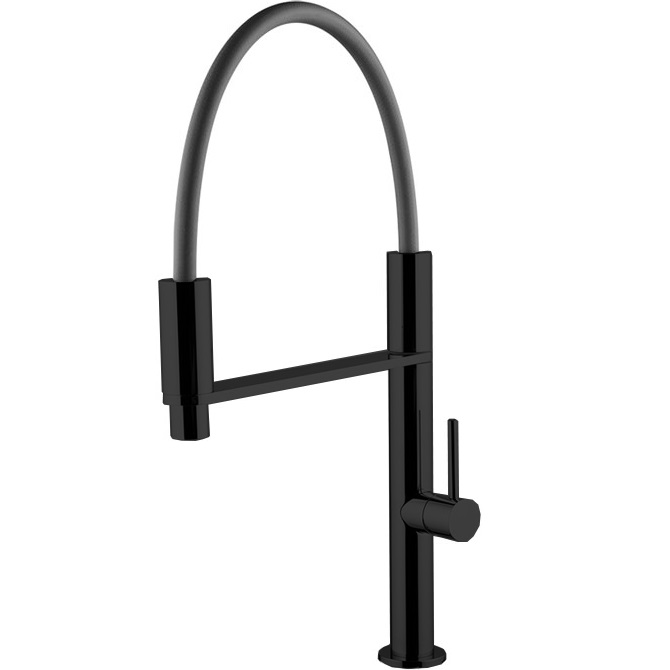 Смеситель для кухни Fima Carlo Frattini Kitchen F7047NS (черный матовый)