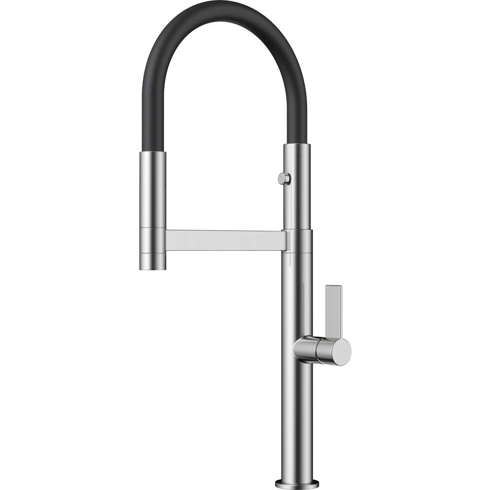 Смеситель для кухни Omoikiri Osaka BN-BL 4994331 (нержавеющая сталь/черный)