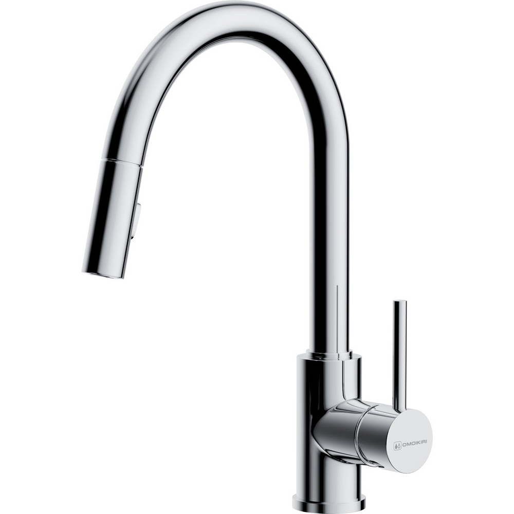 Смеситель для кухни Omoikiri Shinagawa-SB-C 4994458 (хром)