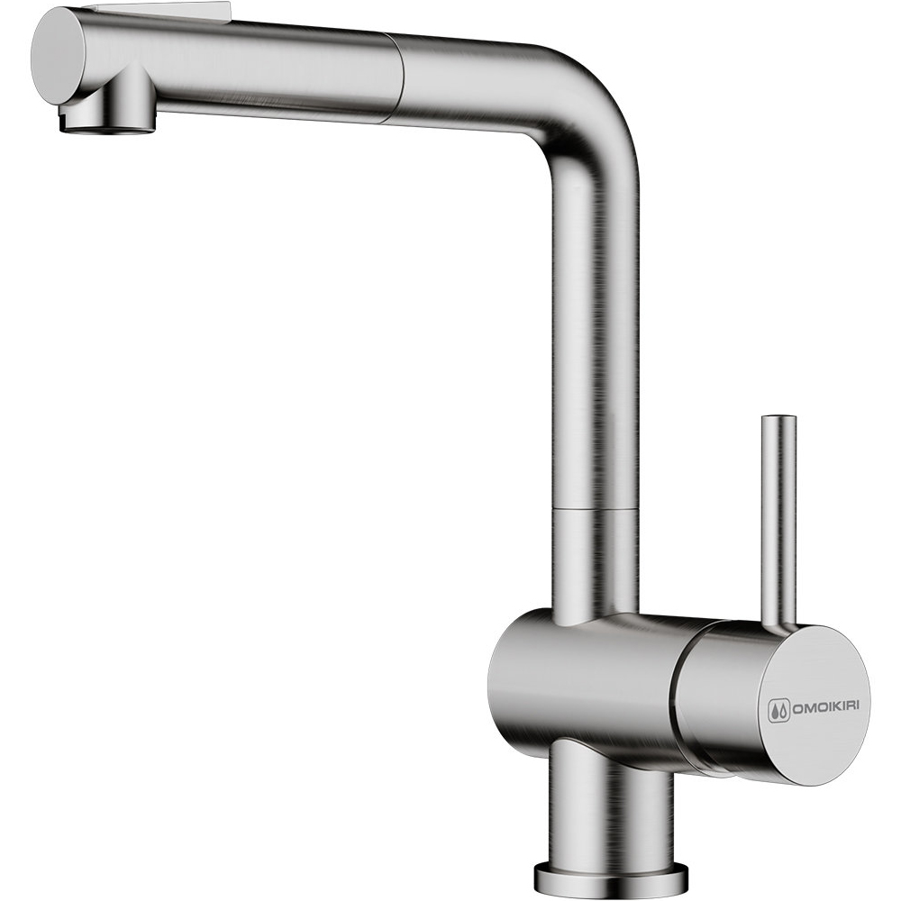 Смеситель для кухни Omoikiri Tanigawa-SB-BN 4994457 (нержавеющая сталь)
