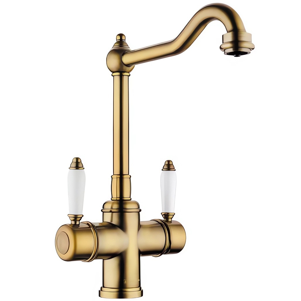 Смеситель для кухни Omoikiri Tottori-АB 4994009 (античная латунь)