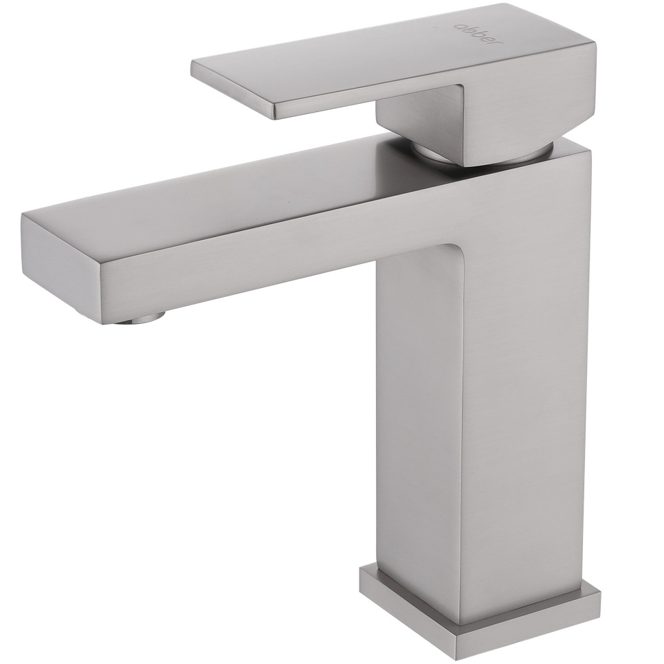 Смеситель для раковины Abber Daheim AF8210SP (сатин), без донного клапана