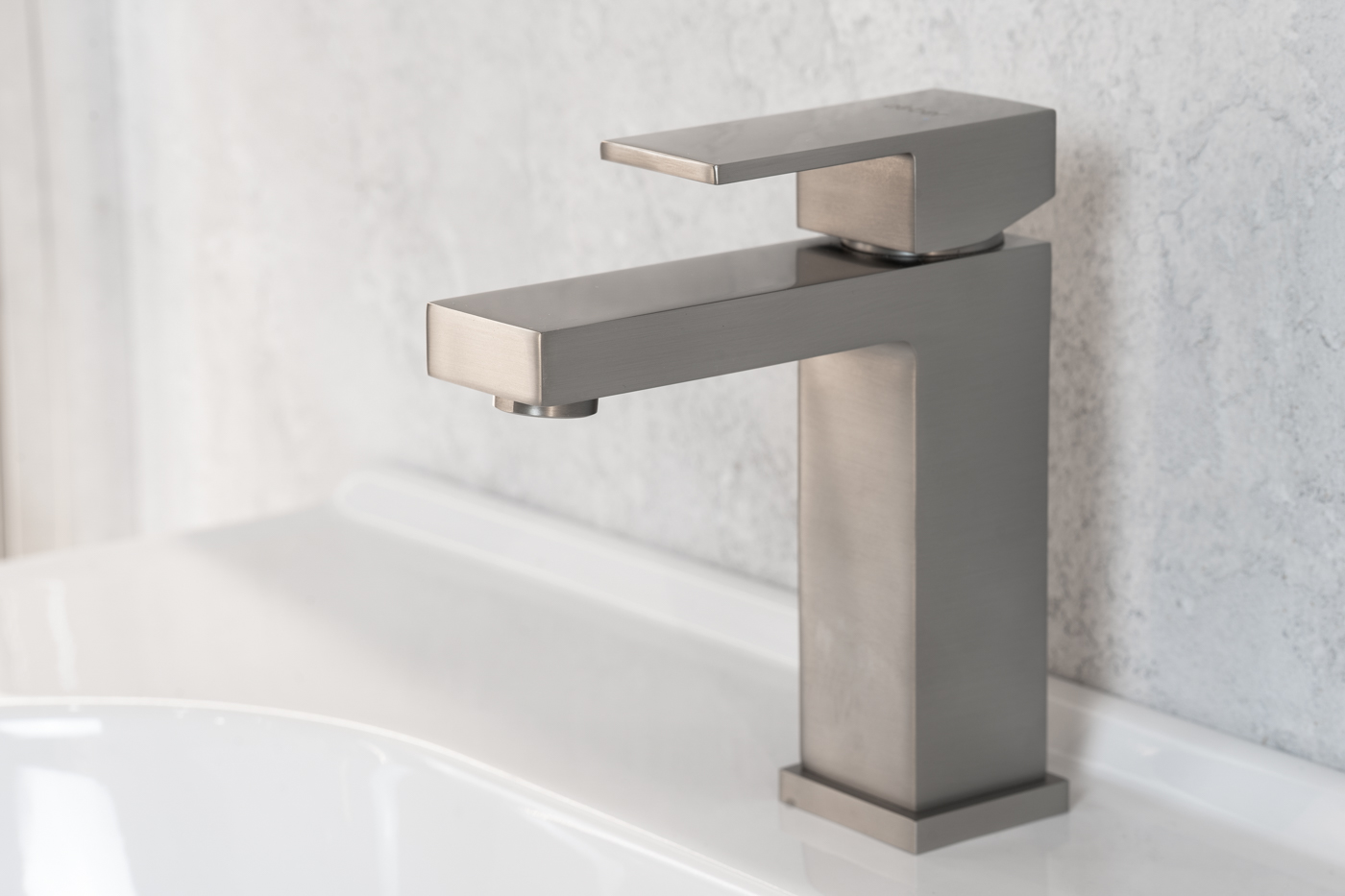 Смеситель для раковины Abber Daheim AF8210SP (сатин), без донного клапана