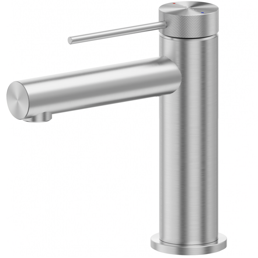 Смеситель для раковины Abber Emotion 316 AF8810BST (сталь брашированная)