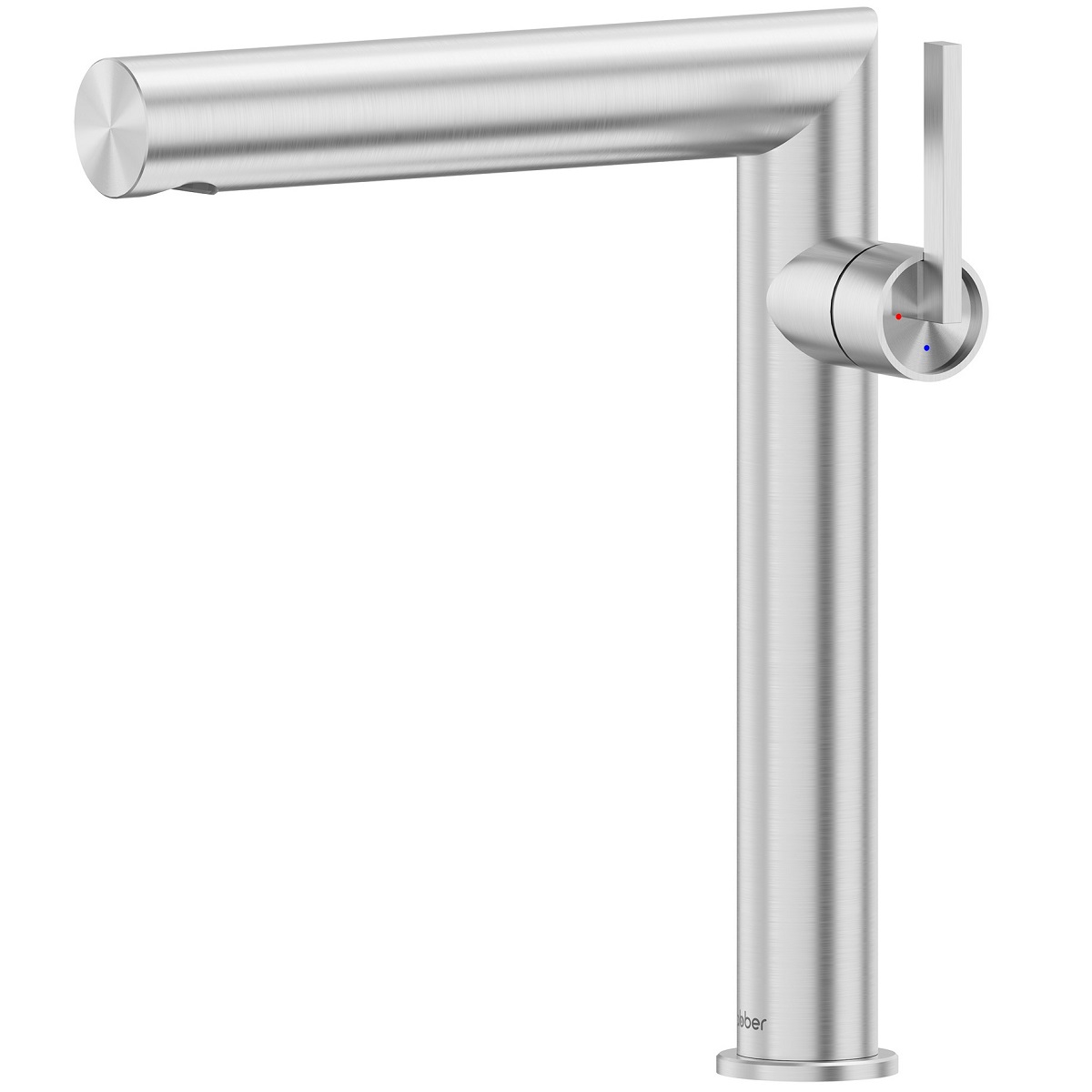 Смеситель для раковины Abber Perfekte 316 AF8A11BST-L (сталь брашированная)