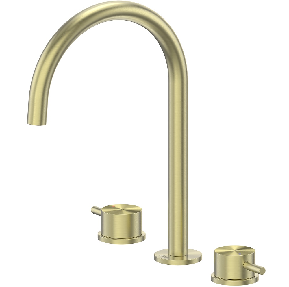 Смеситель для раковины Abber Wasser Kreis 316 AF8108BG-M (золото брашированное)
