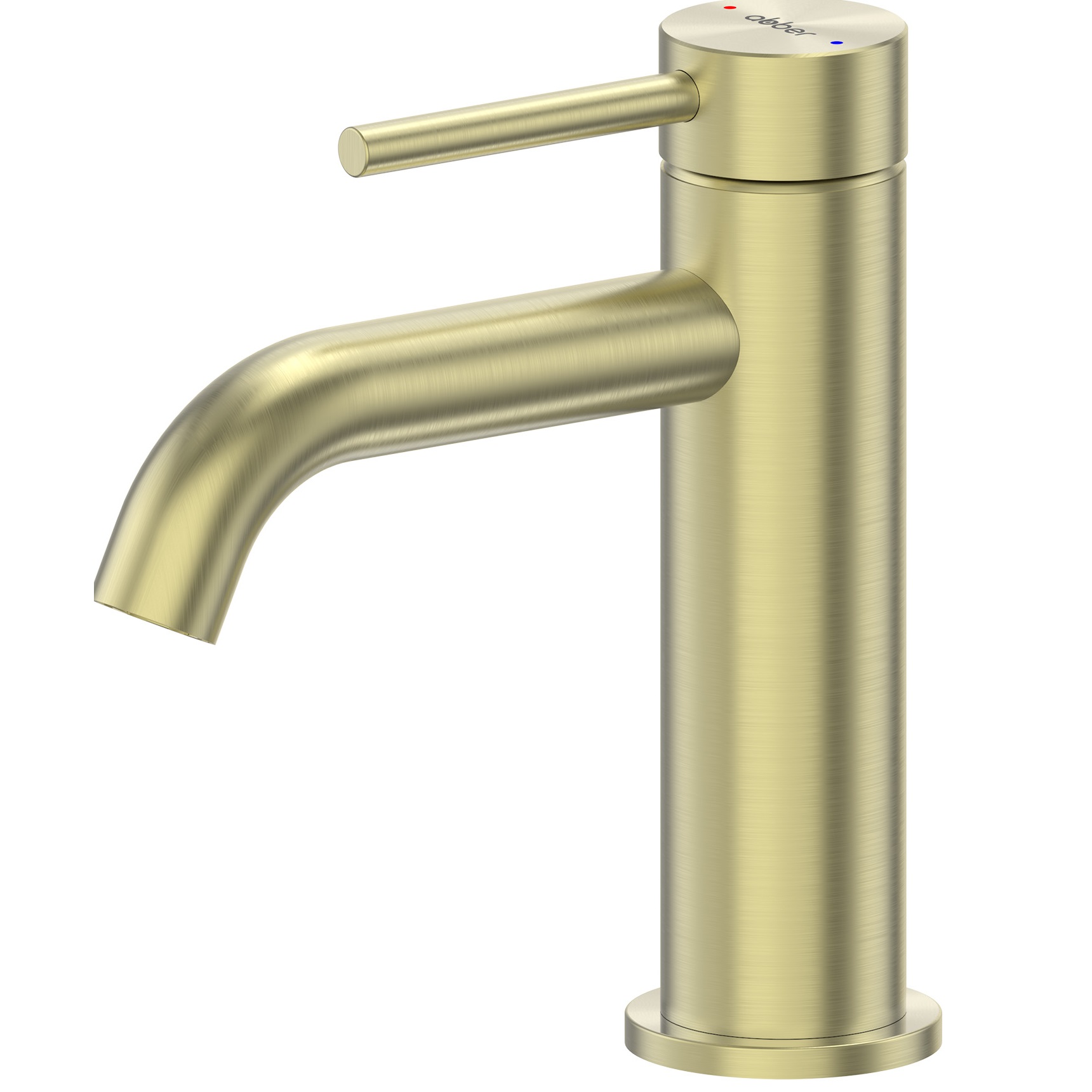 Смеситель для раковины Abber Wasser Kreis 316 AF8110BG (золото брашированное)