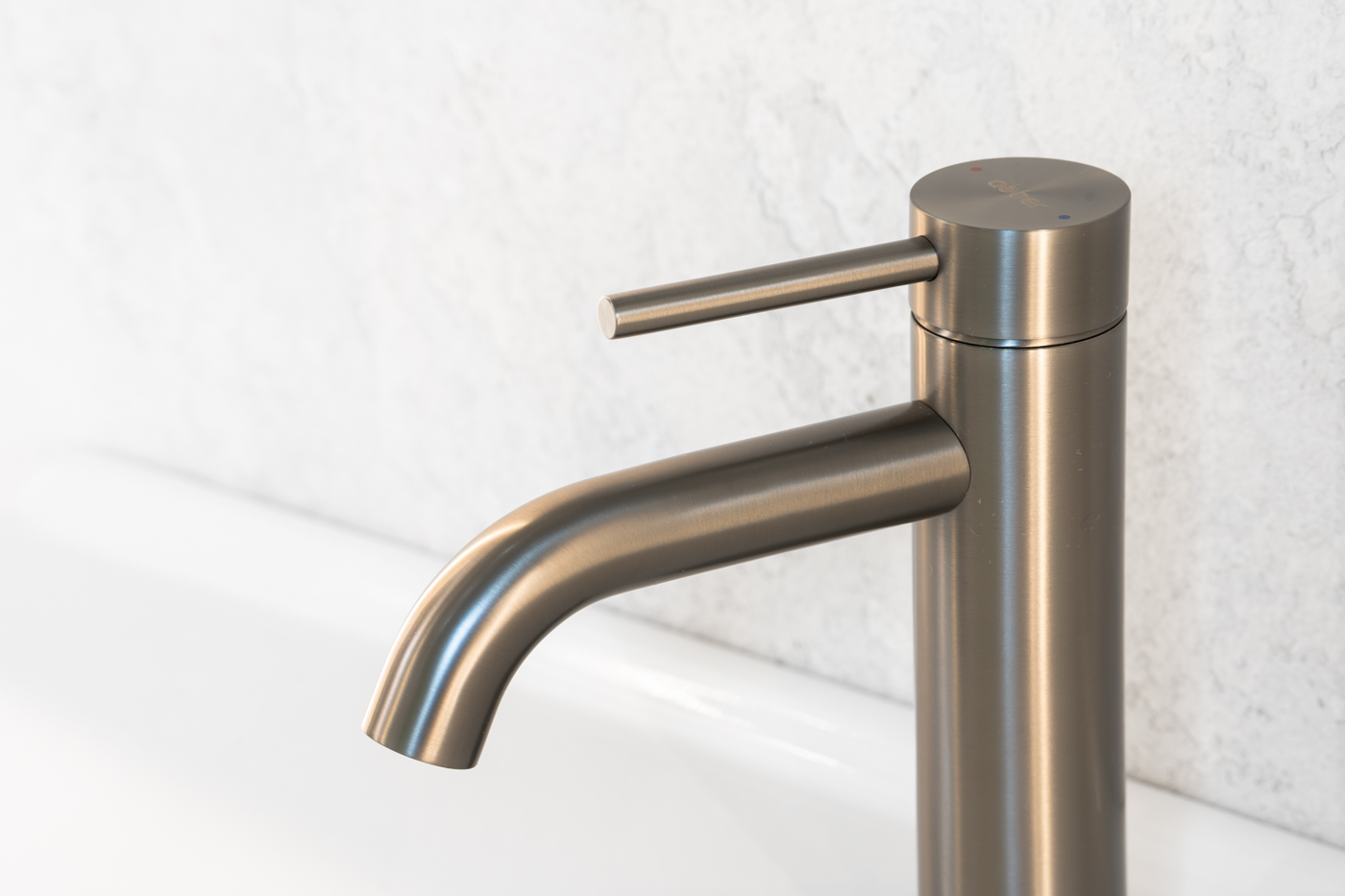 Смеситель для раковины Abber Wasser Kreis 316 AF8110BGG (оружейная сталь брашированная)