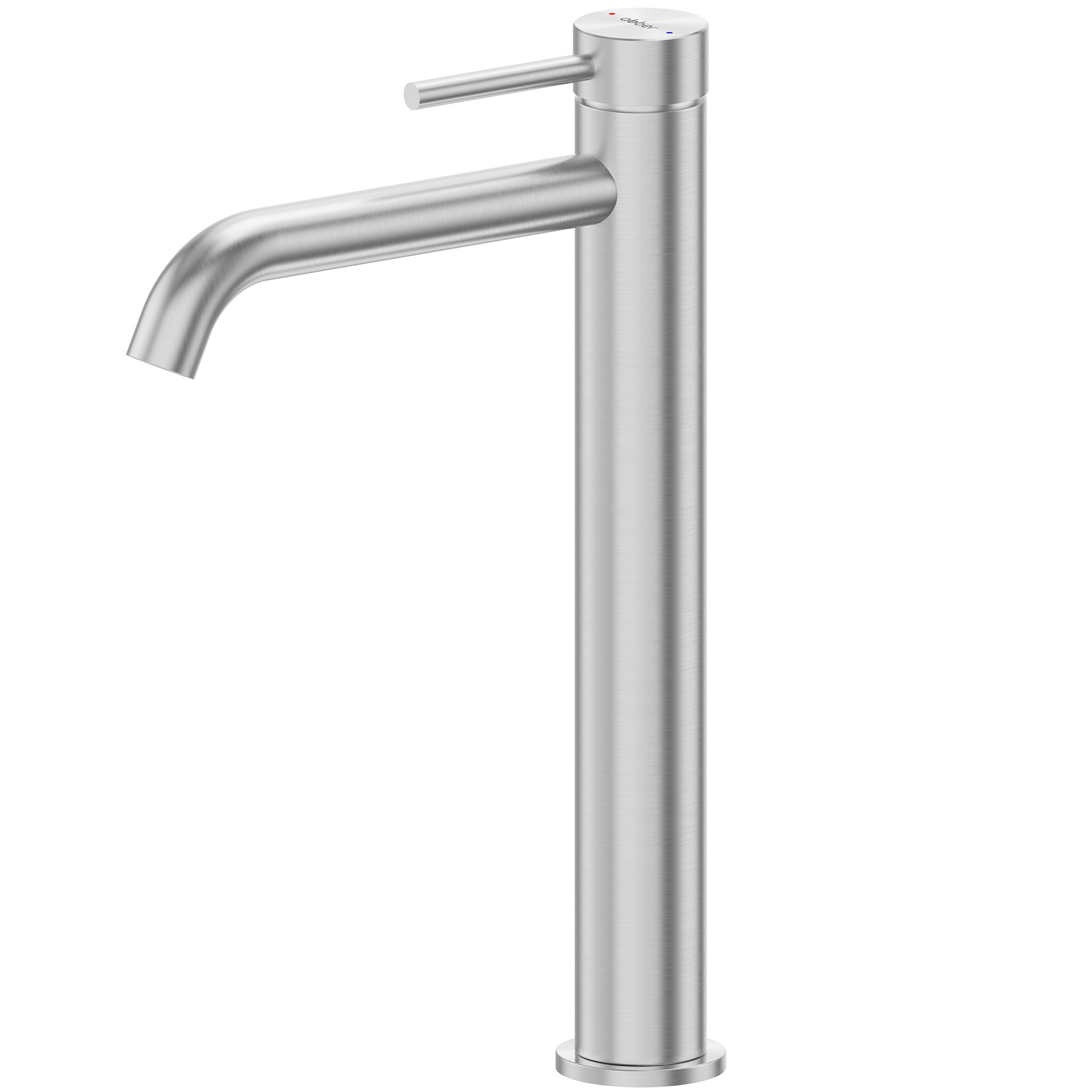 Смеситель для раковины Abber Wasser Kreis 316 AF8111BST-L (сталь брашированная)