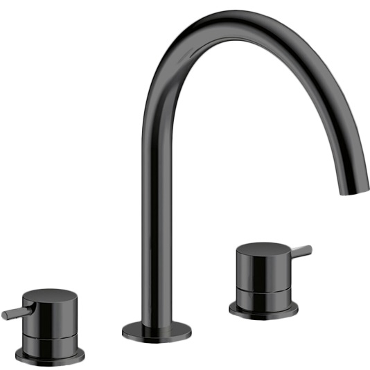 Смеситель для раковины Almar E214004.AB (черный металл брашированный), без донного клапана