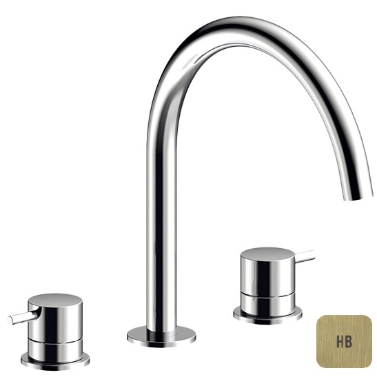 Смеситель для раковины Almar E214004.HB (латунь брашированная), без донного клапана