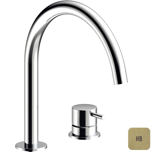 Смеситель для раковины Almar E214005.HB (латунь брашированная), без донного клапана