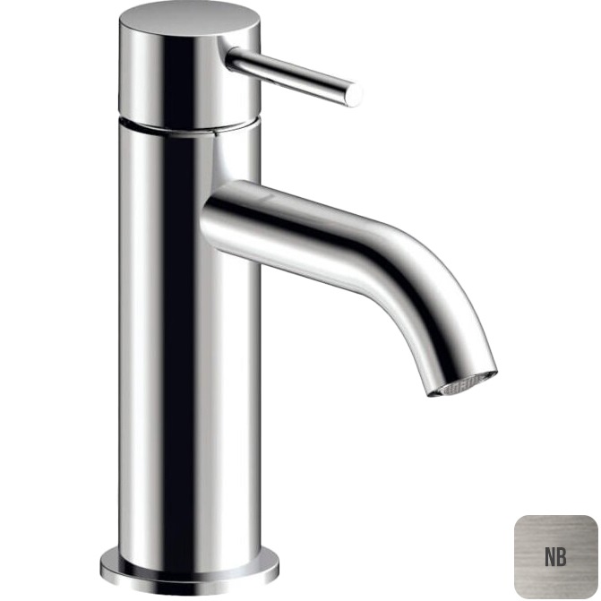 Смеситель для раковины Almar Mixers E214000.NB (никель брашированный), без донного клапана 