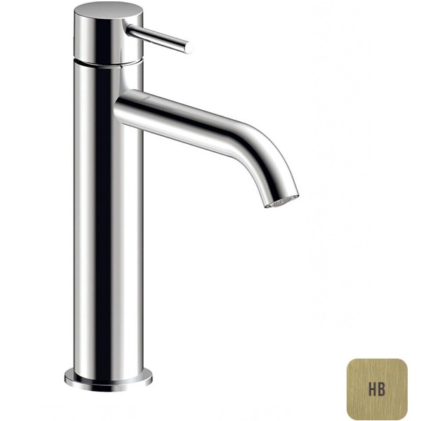 Смеситель для раковины Almar Mixers E214001.HB (латунь брашированная), без донного клапана