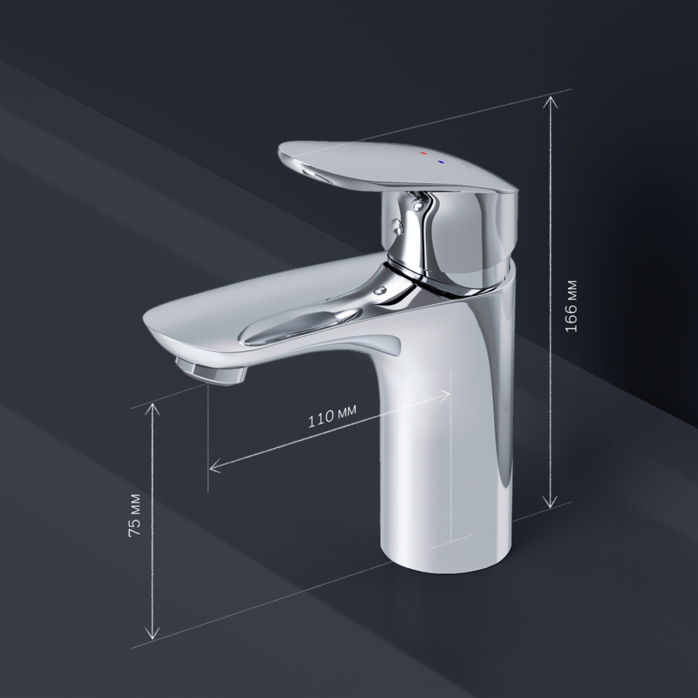 Смеситель для раковины AM.PM Like F8093016